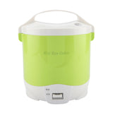 24V 180W 1.6L Electric Portable Multifunctional Rice Cooker Food Steamer for Cars (Green) In Australia - Darrahopens