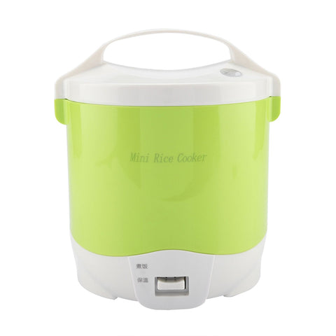 24V 180W 1.6L Electric Portable Multifunctional Rice Cooker Food Steamer for Cars (Green) In Australia - Darrahopens