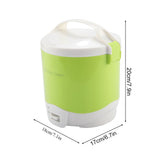 24V 180W 1.6L Electric Portable Multifunctional Rice Cooker Food Steamer for Cars (Green)