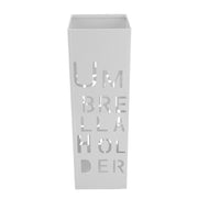 White Iron Hollowed Umbrella Storage Basket Stand Holder Rack In Australia - Darrahopens