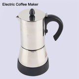 300ml Electric Stainless Steel Espresso Coffee Mocha Pot Electric Coffee Maker