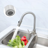 Brass Single Handle Pull Down Brushed Nickel Kitchen Sink Faucet( G3/8")