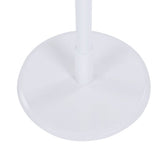 Assembled Wooden Coat Hat Stand Tree Jacket Cloth Vertical Hanger Rack 8 Hooks (White)