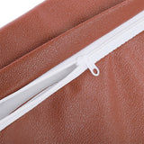 Bed Wedge Pillow Leg Elevation Back Lumbar Support Cushions Waterproof PU Leather Cover