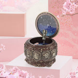 Vintage Music Box with 12 Constellations Rotating Goddess Twinkling LED Light(Libra) In Australia - Darrahopens