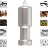 Portable Ultrasonic Fruits Eyeglass Cleaner Necklace Jewelry Cleaning Machine
