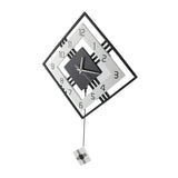 Modern Wall Mounted Clock Pendulum Hanging Clock Home Office Decor