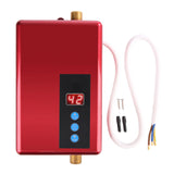 220V 5.5KW Mini Instant Electric Water Heater Tankless Shower Hot Water System Kitchen Red In Australia - Darrahopens