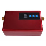 220V 5.5KW Mini Instant Electric Water Heater Tankless Shower Hot Water System Kitchen Red