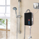 220V 5.5KW Mini Instant Electric Water Heater Tankless Shower Hot Water System Kitchen Black In Australia - Darrahopens