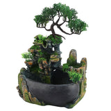 Mini Waterfall Desktop Fountain Zen Meditation Waterfall