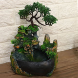 Mini Waterfall Desktop Fountain Zen Meditation Waterfall