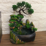 Mini Waterfall Desktop Fountain Zen Meditation Waterfall