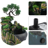 Mini Waterfall Desktop Fountain Zen Meditation Waterfall