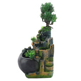 Mini Waterfall Desktop Fountain Zen Meditation Waterfall