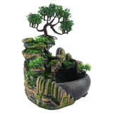 Mini Waterfall Desktop Fountain Zen Meditation Waterfall
