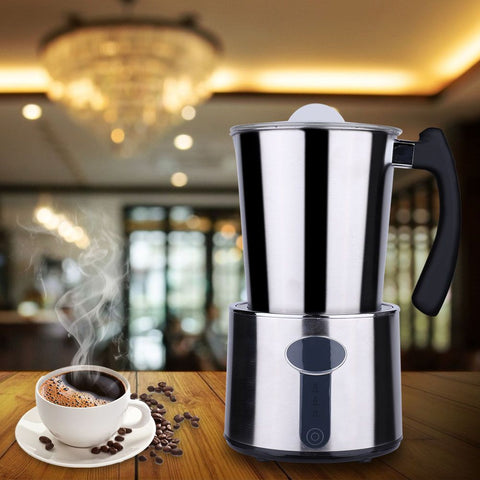 Electric Non Stick Milk Frother Steamer Warmer Hot or Cold Milk In Australia - Darrahopens