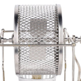 1Pc Mini Manual Coffee Beans Roasting Machine DIY Stainless Steel Rollers with Handle