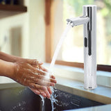 G1/2" Automatic Sensor Faucet Hands Free Bathroom Medical Sink Mixer Water Tap