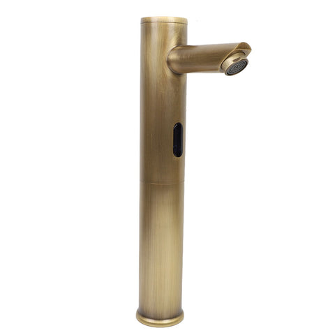 Automatic Sensor Bathroom Basin Hands Free Water Faucet Mixer Wash Basin Taps Vintage