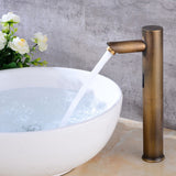 Automatic Sensor Bathroom Basin Hands Free Water Faucet Mixer Wash Basin Taps Vintage