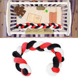 Baby Braided Crib Bumper Long Baby Nursery Cushion Knot Soft Snake Pillow (6.56ft) In Australia - Darrahopens
