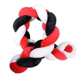 Baby Braided Crib Bumper Long Baby Nursery Cushion Knot Soft Snake Pillow (6.56ft)
