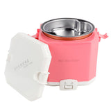 300W 1.5L Domestic Mini Rice Electric Cooker Steamer with Handle