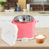 300W 1.5L Domestic Mini Rice Electric Cooker Steamer with Handle