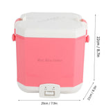 300W 1.5L Domestic Mini Rice Electric Cooker Steamer with Handle