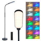 RGBCW LED Floor Lamp Modern Standing Light Dimming for Living Room Bedroom Office Eye Protection Reading Lamp Touch & Remote Control RGB Color Changing Floor Light In Australia - Darrahopens