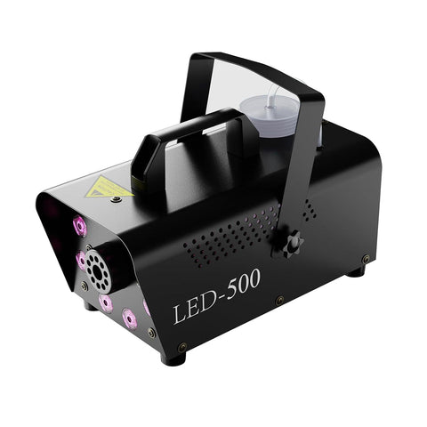 LED Fog Machine 500W 3 Colors &amp; Strobe Effect Party Wedding Holiday Smoke Machine with Remote Control Timer and Adjustable LED Lights Perfect for Family Gatherings Halloween Festival In Australia - Darrahopens