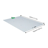 120W Dimmable Quantum Board Grow Light Full Spectrum Indoor Plant Growth Light Veg and Bloom Dual Switch Hanging Plant Growing Lamp for Seedlings Flowers Greenhouse Indoor Gardening