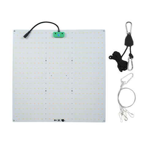 150W Dimmable Full Spectrum Indoor Plant Growth Light Quantum Board Grow Light Veg and Bloom Dual Switch Hanging Plant Growing Lamp for Seedlings Flowers Greenhouse Indoor Gardening