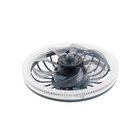 Ceiling Fan Light Bedroom Home E27LED Fan Light With Remote Control Speed and Brightness Adjustable