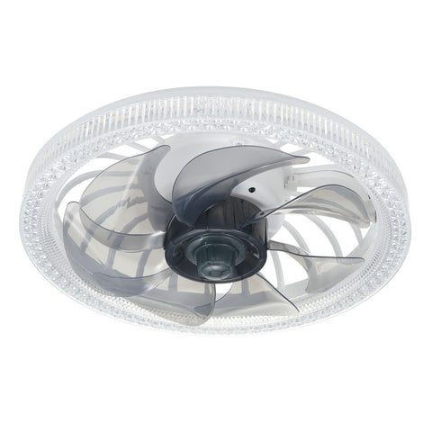 Ceiling Fan Light Bedroom Home E27LED Fan Light With Remote Control Speed and Brightness Adjustable In Australia - Darrahopens
