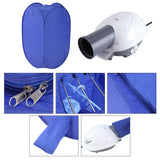 New Portable Electric Clothes Drying Machine Fast Dryer Folder Dryer Bag Home
