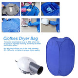 New Portable Electric Clothes Drying Machine Fast Dryer Folder Dryer Bag Home In Australia - Darrahopens