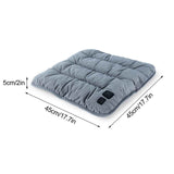 Graphene Heated Seat Cushion Office USB Heated Seat Cushion Car Seat Cushion