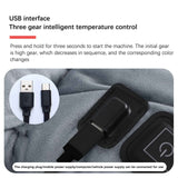 Heating Cushion Winter Car Warm Plug Heating Pad USB Three Temperature Control Chair Pad