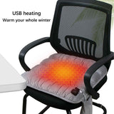 Heating Cushion Winter Car Warm Plug Heating Pad USB Three Temperature Control Chair Pad