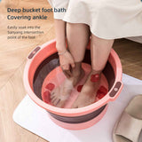 Foldable Foot Bath Household Foot Wash Basin Foot Massage Foot Bath