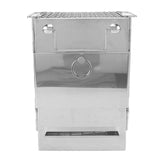 Camping Wood Stove Foldable Stainless Steel Integrated Mini BBQ Grill for Warm Outdoor Picnic