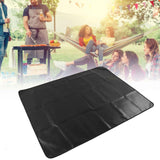 Grill Mats Double Sided Silicone Fireproof Reusable Foldable BBQ Pads for Outdoor Camping Garden Yard Picnic 152x122CM Rectangle