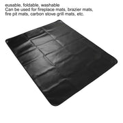 Grill Mats Double Sided Silicone Fireproof Reusable Foldable BBQ Pads for Outdoor Camping Garden Yard Picnic 152x122CM Rectangle