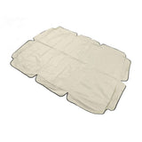 Waterproof Outdoor Swing Canopy Replacement 420D Silver Coated Oxford Fabric Swing Chair Canopy for Outdoor Garden Patio Beige