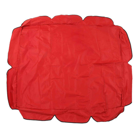 Swing Canopy 210D Silver Coated Oxford Waterproof UV Proof for Outdoor Patio Yard Chair 142x120x18cm Red