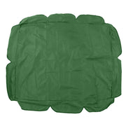 Swing Canopy 210D Silver Coated Oxford Waterproof UV Proof for Outdoor Patio Yard Chair 142x120x18cm Dark Green