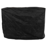 Ping Pong Table Dust Cover 190 Silver Coating Waterproof Table Tennis Cover for Outdoor Courtyard Drawstring Style 155x75x144cm / 61.0x29.5x56.7in Black