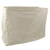 Ping Pong Table Dust Cover 190 Silver Coating Waterproof Table Tennis Cover for Outdoor Courtyard Drawstring Style 155x75x150cm / 61.0x29.5x59.1in Beige